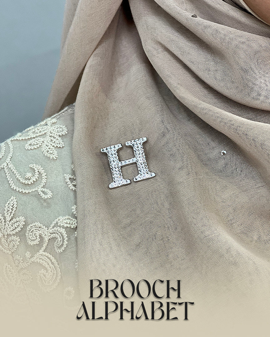 BROOCH ALPHABET