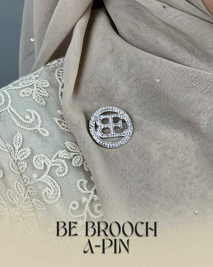 BE BROOCH A-PIN