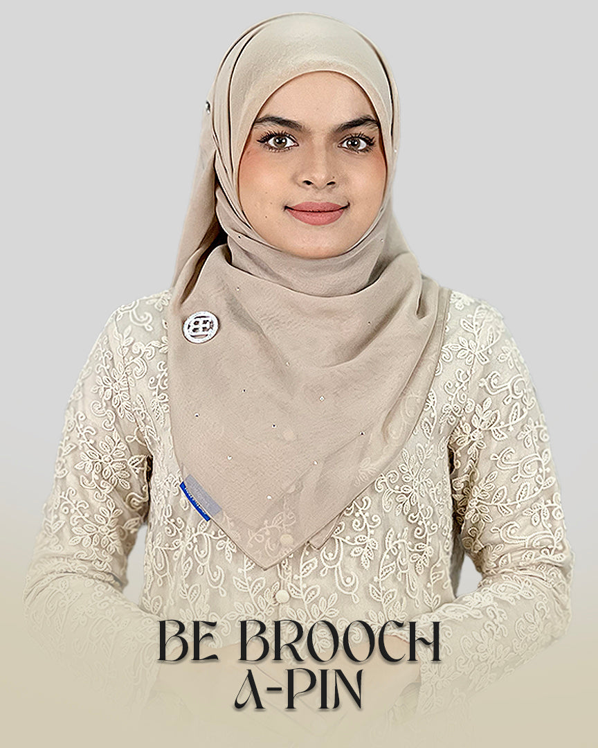 BE BROOCH A-PIN