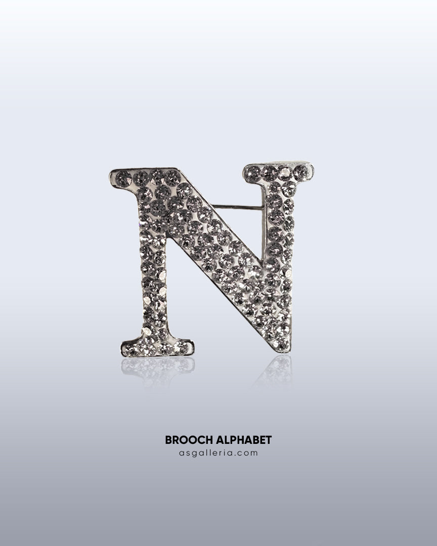 BROOCH ALPHABET
